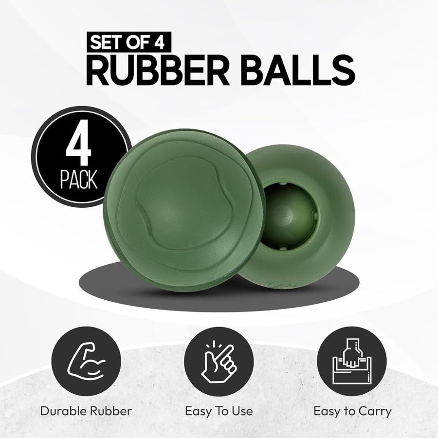 チェア脚カバー 4個セット アウトドア椅子足 ゴムヘリノックス ボール