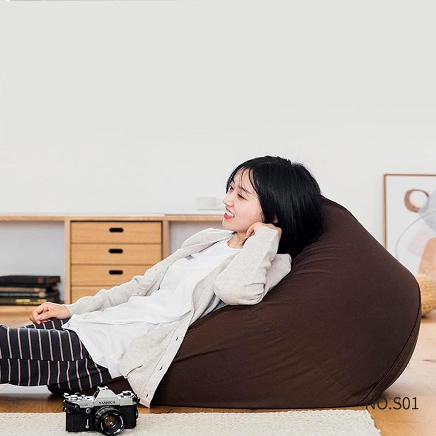 ビーズクッション カバー 単品 ストレッチ ビーズソファーカバー
