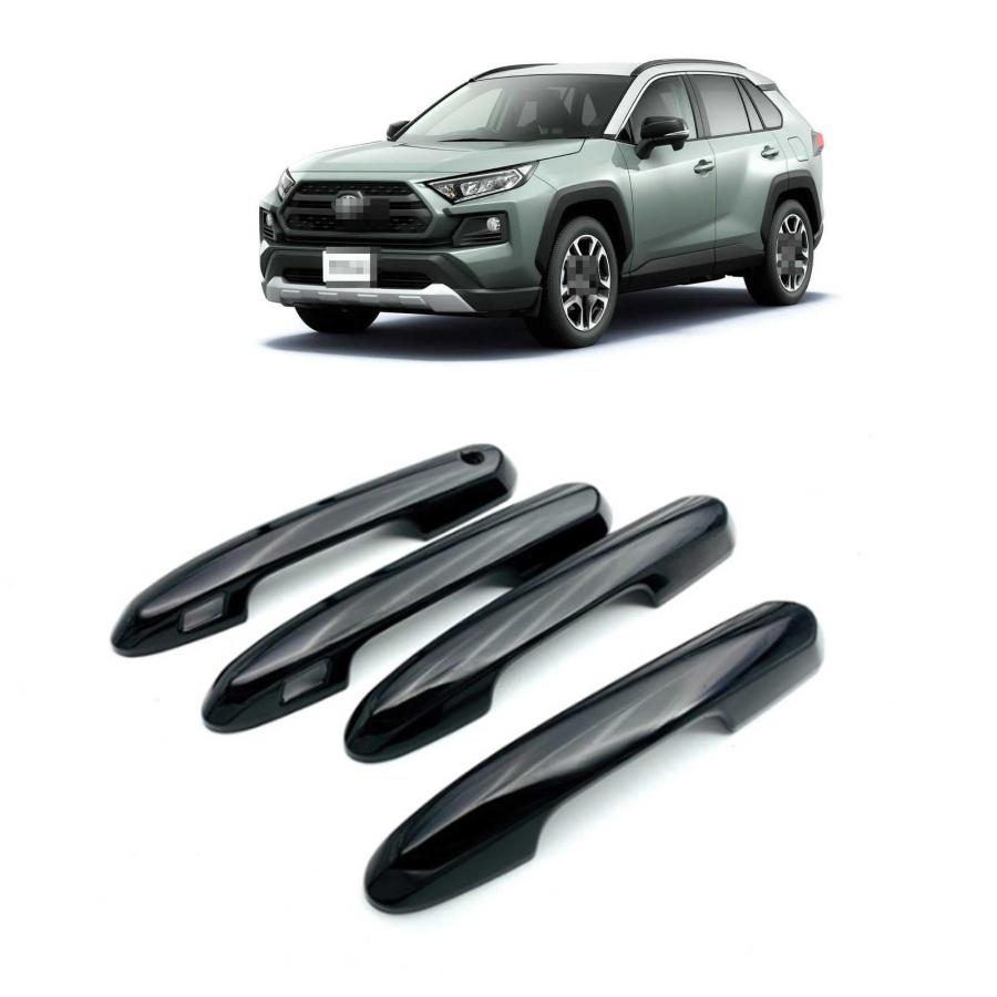 トヨタ 新型 RAV4 50系 に対応」ドアハンドルカバー 車用 ドアハンドル