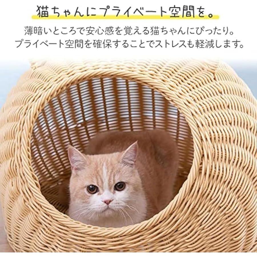 未使用　猫ちぐら　大サイズ　　猫ちゃん安心の天井穴無しのドーム型 キャットハウス ドーム型猫ハウス 猫ベッド 猫ちぐら 猫 ハウス 籠 ち