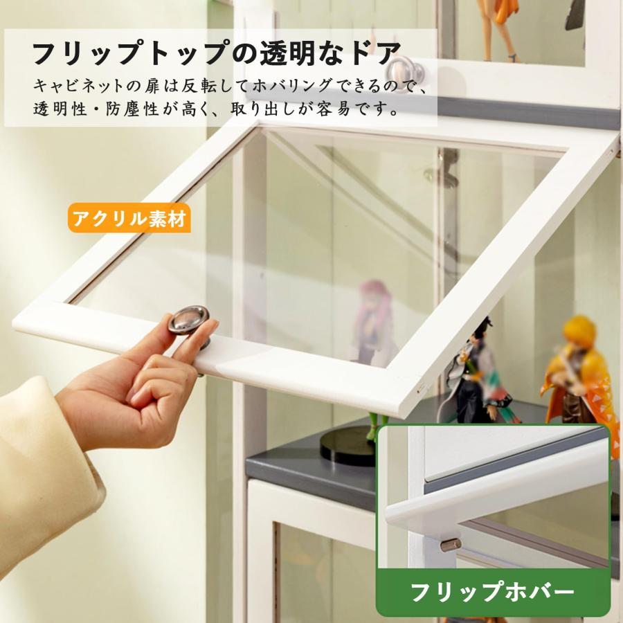 フィギュアラック フ 大容量 天然竹 コレクションケース フィギュア