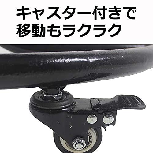 ディスプレイラック 3段陳列棚 かご 丸型かご 陳列台 陳列棚 直売所
