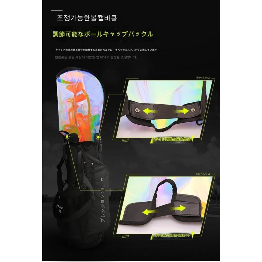 ゴルフバッグ レインカバー カバー，男女兼用トッ ゴルフ キャディ
