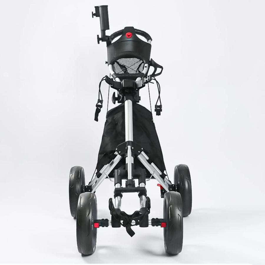 2024年新】ゴルフカートプッシュプルゴルフ用カートゴルフバッグ4輪