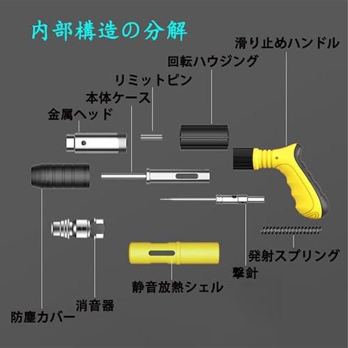 手動スチールネイルガン ミニネイルガン エアー釘打機 6mm鋼板を 手動スチールネイルガン ミニネイルガン エアー釘打機 6mm鋼板を