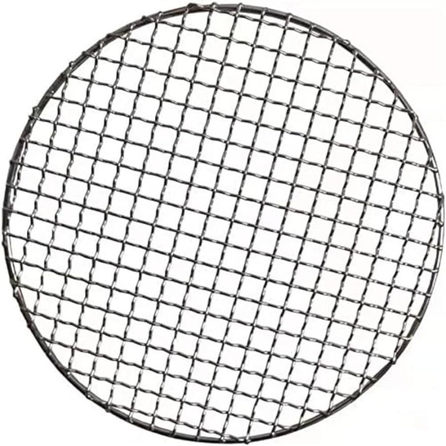 韓国式 焼き網 ステンレス鋼 円形 アウトドア ミニ 焼肉 ベーコン 丸網