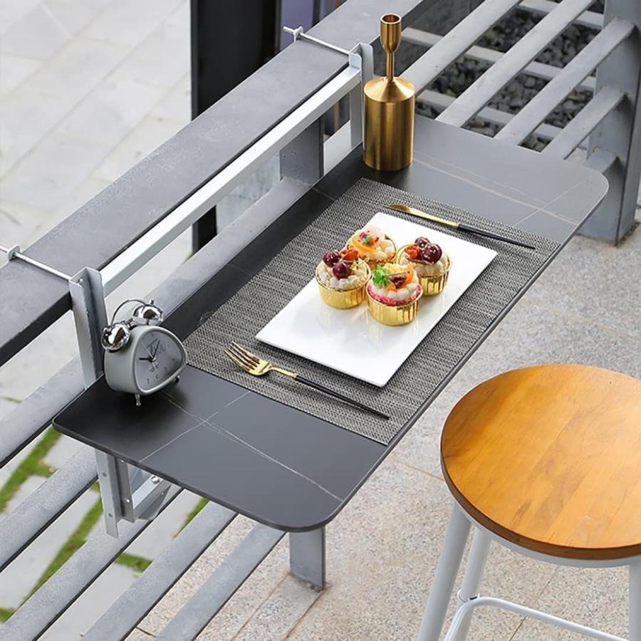 テーブル ベランダテーブル バーカウンターテーブル 壁掛け式ガーデン