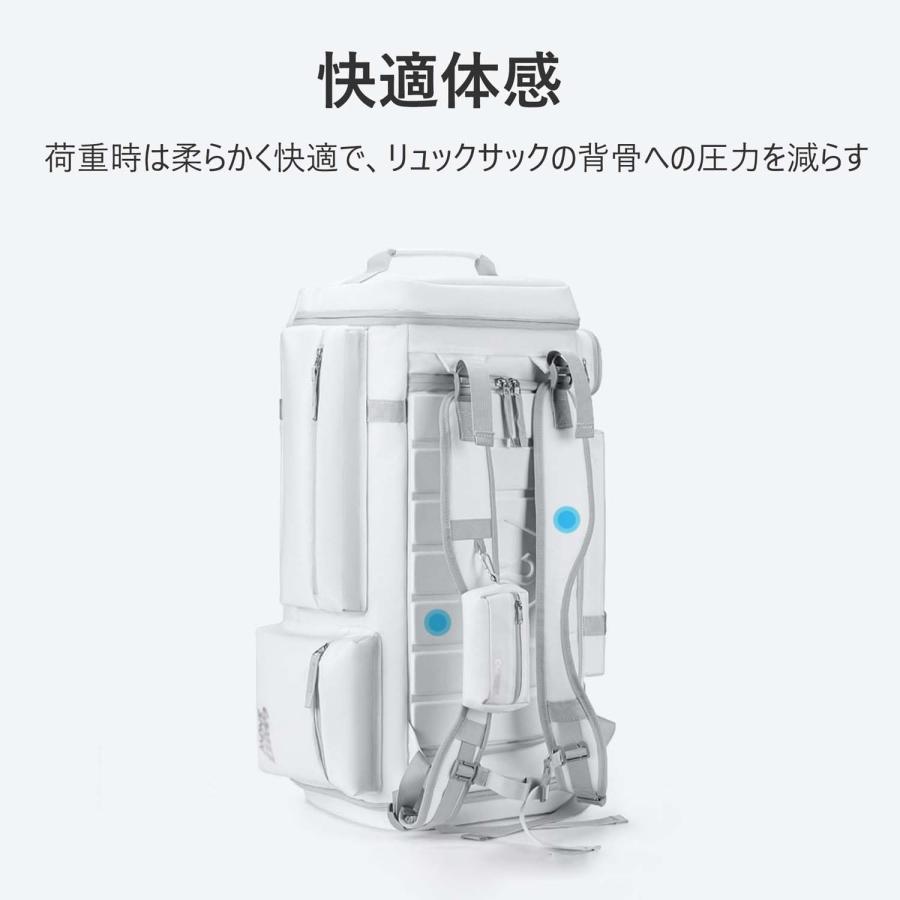 スノーボード バックパック 55L大容量 スキーブーツバッグ 軽量 大型