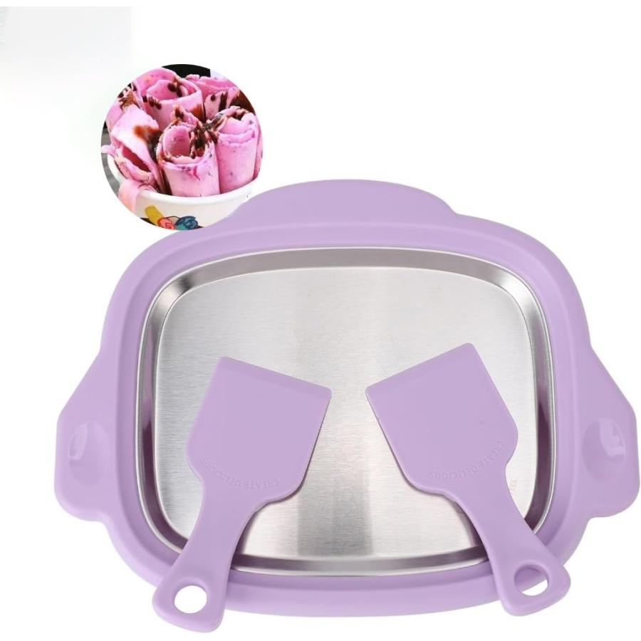 インスタントアイスクリームメーカー、自家製ロールアイスクリーム