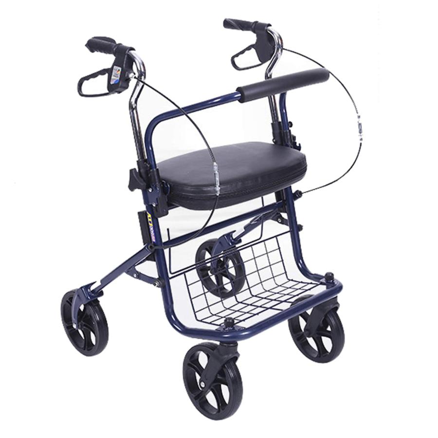 シルバーカー 軽量 歩行車 アシストウオーカー 折り畳み式 ブレーキ
