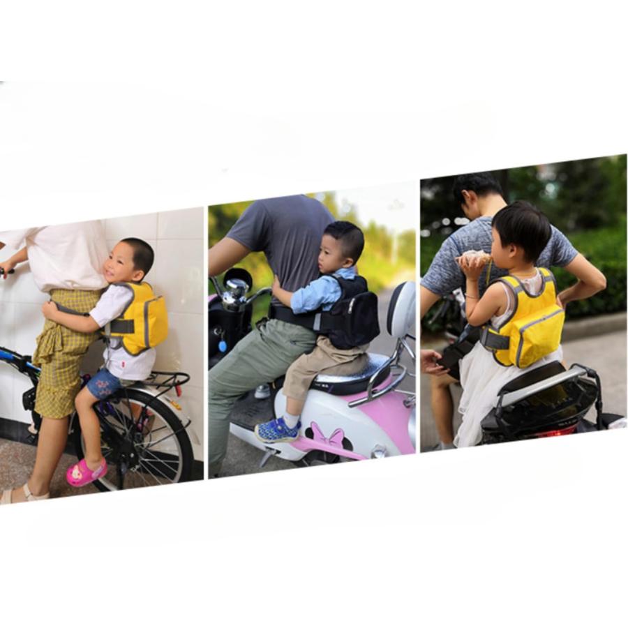 タンデムベルト バイク用 子供用 リュック タイプ 安全 走行