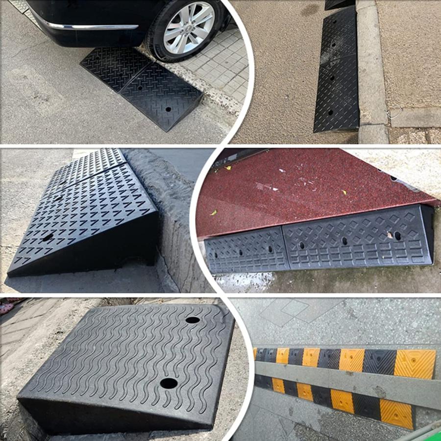 段差プレート 段差解消スロープ 10cm 11cm 12cm 13cm 高さ 滑り止め