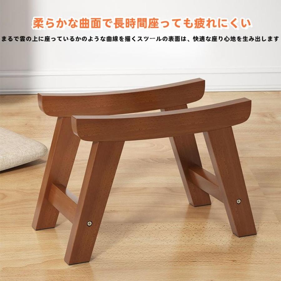 オットマン ファブリックフットスツール 低い スツール 四角 ソフト