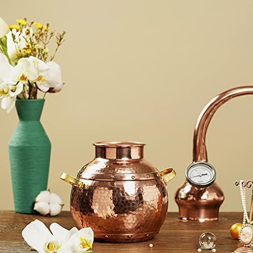 蒸留器 3Lアランビックそれでも、銅の密造酒蒸留所、家庭用醸造 蒸留器 3Lアランビックそれでも、銅の密造酒蒸留所、家庭用醸造