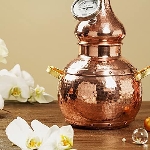蒸留器 3Lアランビックそれでも、銅の密造酒蒸留所、家庭用醸造 蒸留器 3Lアランビックそれでも、銅の密造酒蒸留所、家庭用醸造