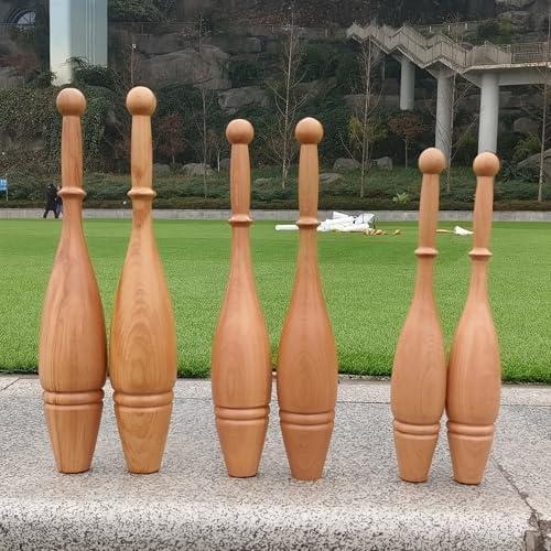 クラブベル/ダンベル 初心者 木製 アイアンバット インディアンクラブ