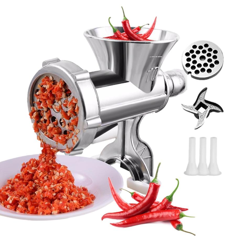 MEAT MINCER 手動式 ミートミンサー 手動式ミンサー ひき肉器 ミンチ機 手動式肉挽き器 多機能切肉器