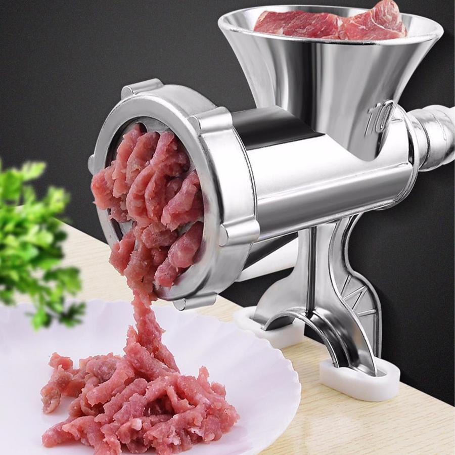 手動式ミンサー ひき肉器 ミンチ機 手動式肉挽き器 多機能切肉器