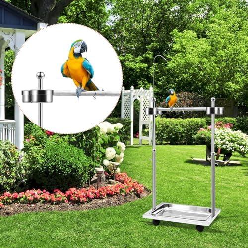 オウムスタンド バードラック 鳥プレイスタンド バードケージ