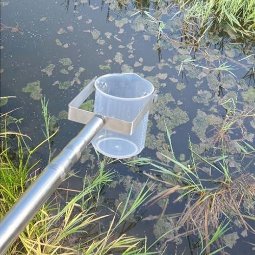 伸縮式採水器 500ML 水質サンプラー ひしゃく 水深サンプラーカップ