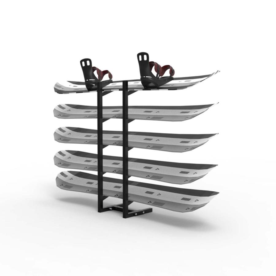 ヨガマット ストレージラック 5層自立型スノーボード収納ラック フロア