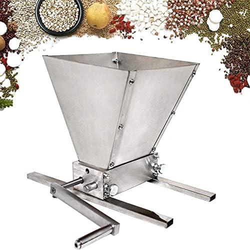 麦芽粉砕機、穀物麦芽ミル粉砕機 ステンレス鋼麦芽自家醸造穀物粉砕