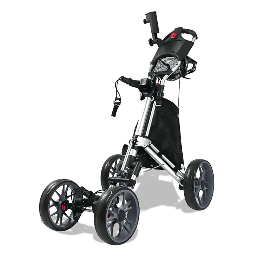 【deichan】折りたたみ式ゴルフ用カート ゴルフ用カート プッシュプルゴルフカート 折り畳み式カート アルミ