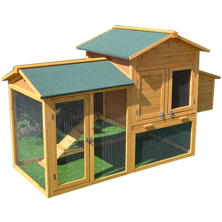屋外木製 鶏小屋 大型 鶏舎 鳥かご 鶏かご 家禽用飼育ケージ 多機能