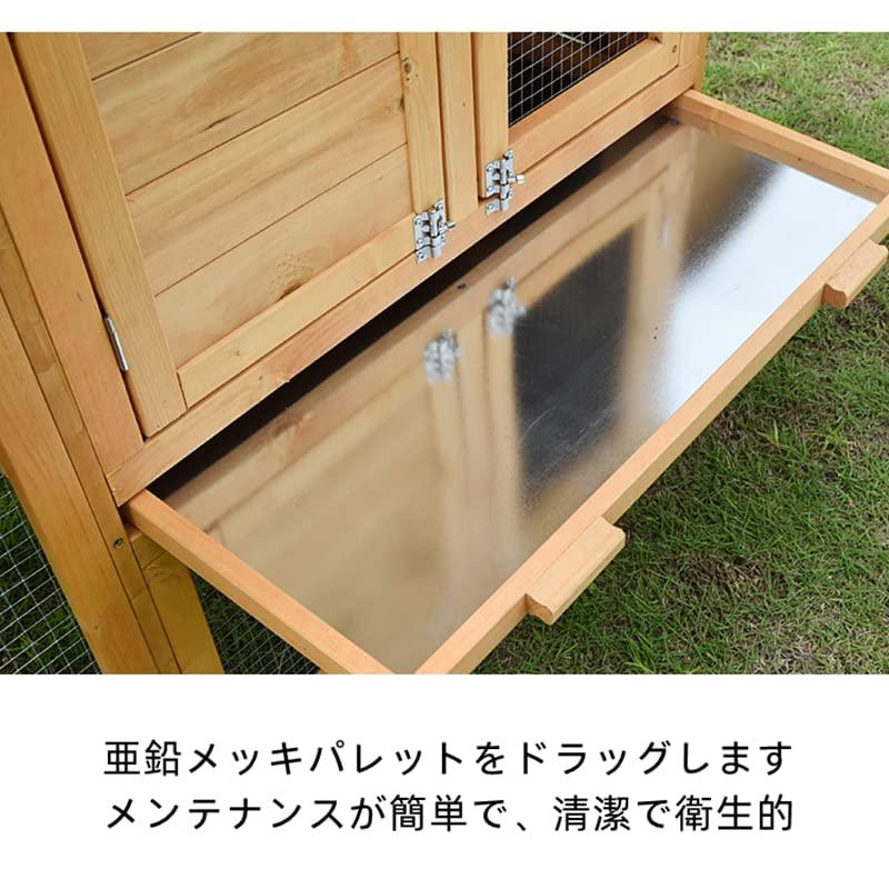 屋外木製 鶏小屋 大型 鶏舎 鳥かご 鶏かご 家禽用飼育ケージ 多機能