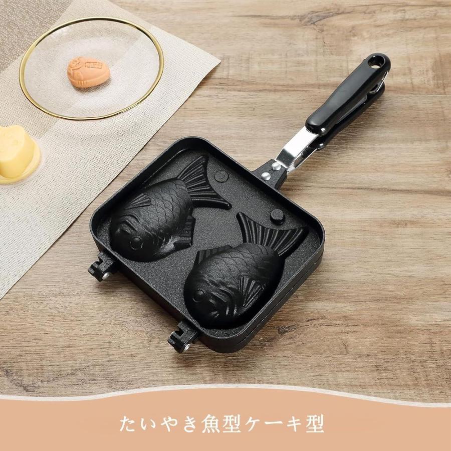 鯛焼き器 メーカー 直火式 鯛焼き 型 たい焼きメーカー こびりつき