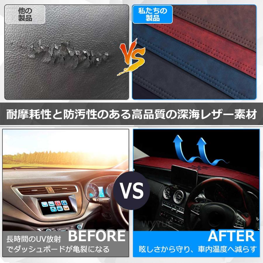 深海レザー素材】トヨタヤリスクロスXP210型 専用 ダッシュボード