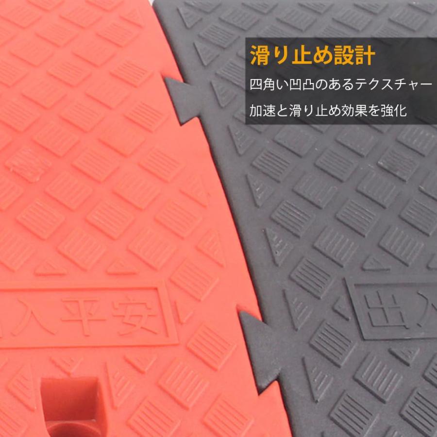 2個セット 段差 スロープ プレート スプライス可能な幅 (高さ7cm/11cm