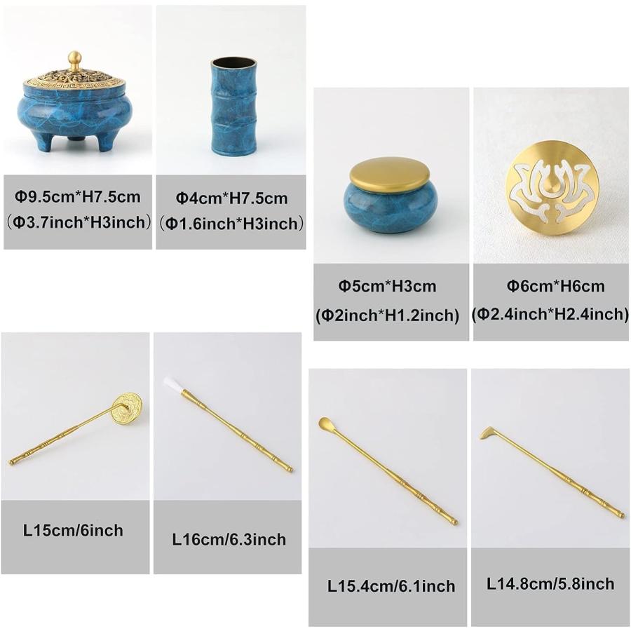 香作りキット 8 個/セット DIYお香作りキットDIY 逆流タワー お