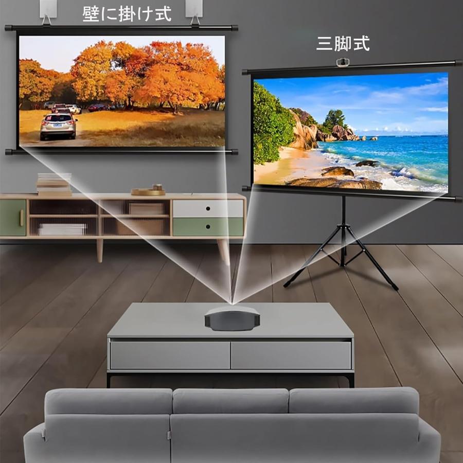 ひよこ　大画面プロジェクター 本体 Amazon.co.jp: 【2024最新電動フォーカス＆自動台形＆昼間も見れる