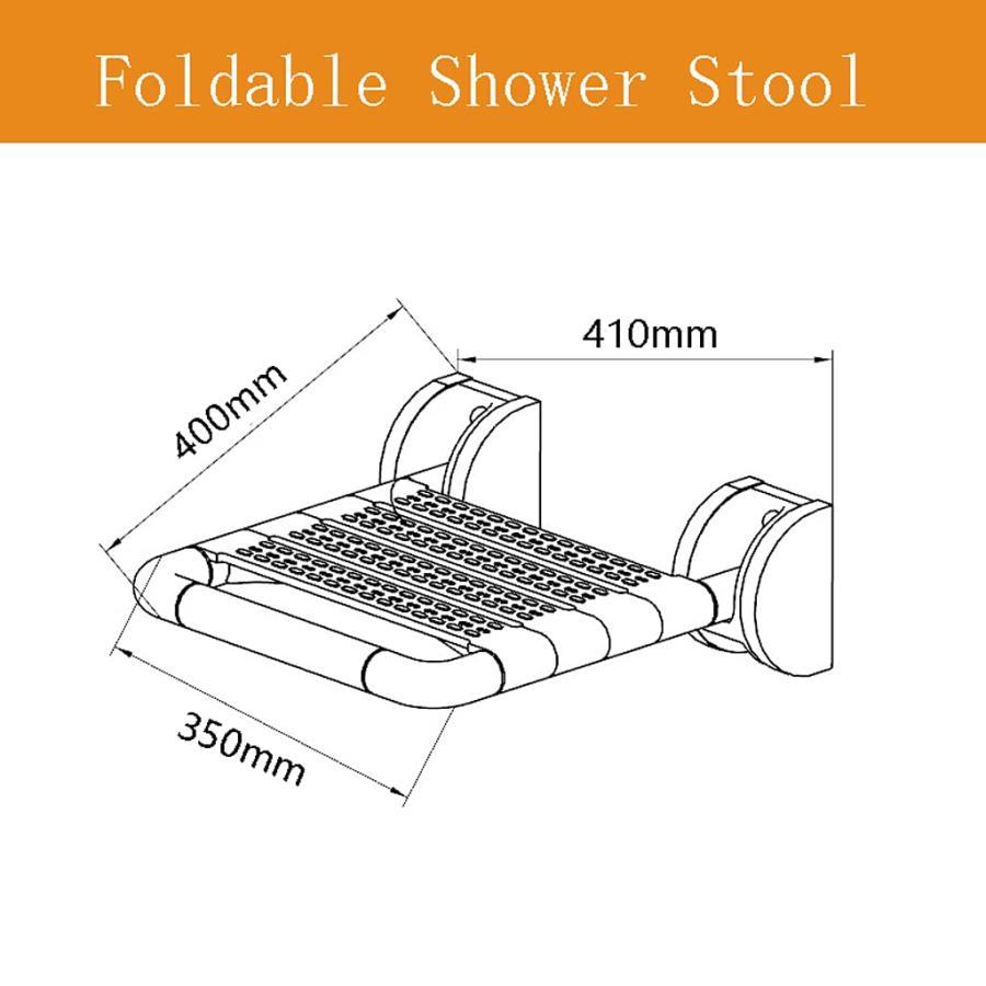 シャワーチェア 壁掛け 折りたたみ椅子 シャワースツール 304