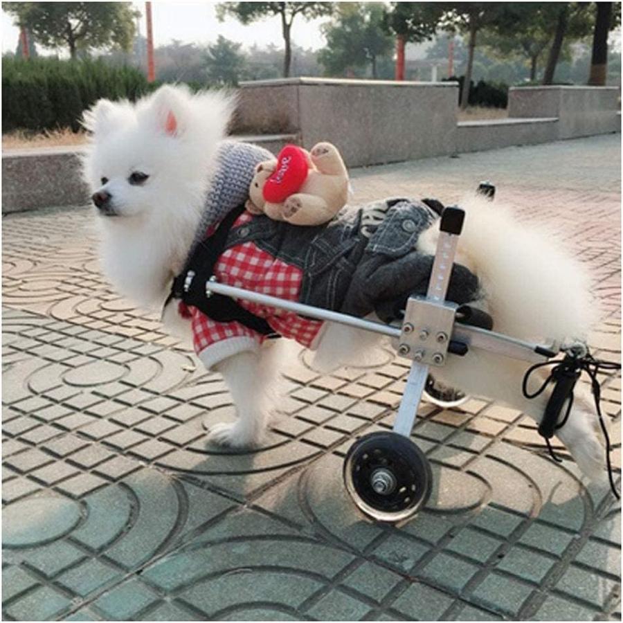 ペット車椅子、犬 車椅子、1kg?20kg、多方向調整、2ラウンド、大型犬