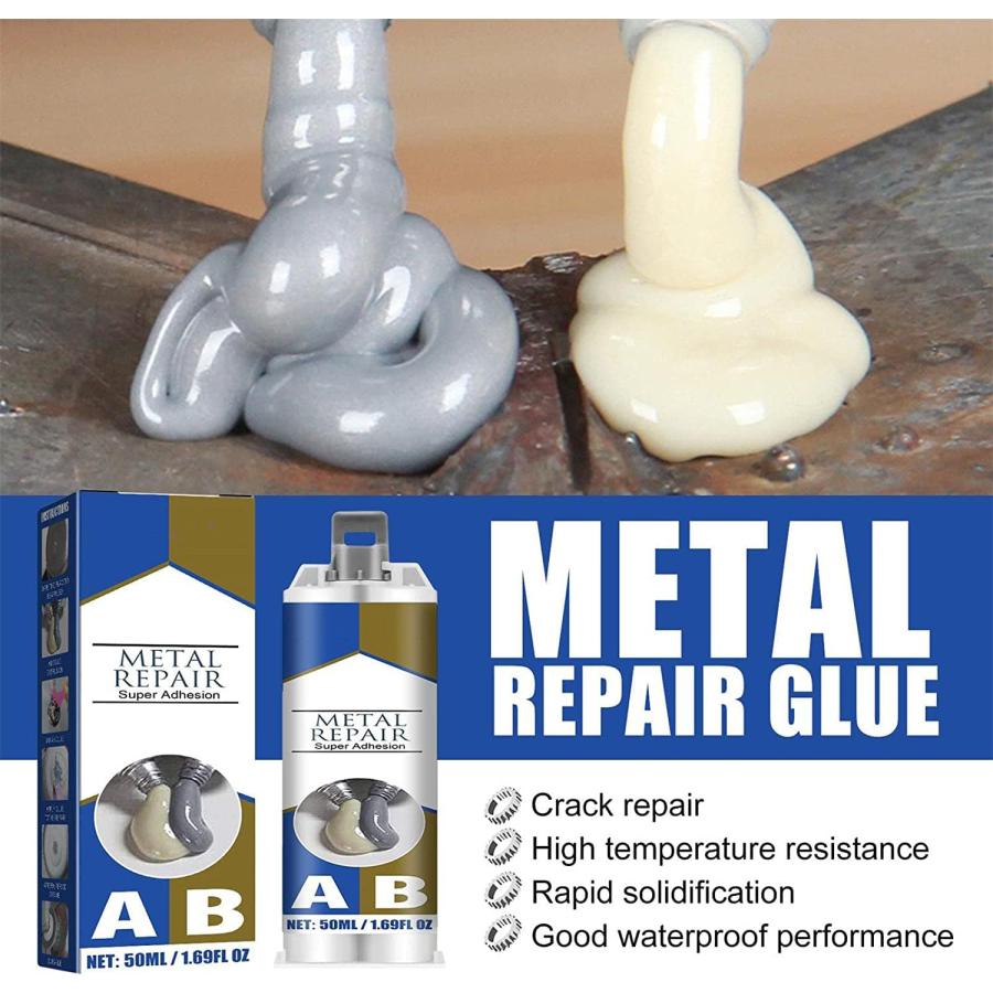 ドイツからの補修剤、 強力金属補修剤 Metal Repair eelhoe金属用補修 