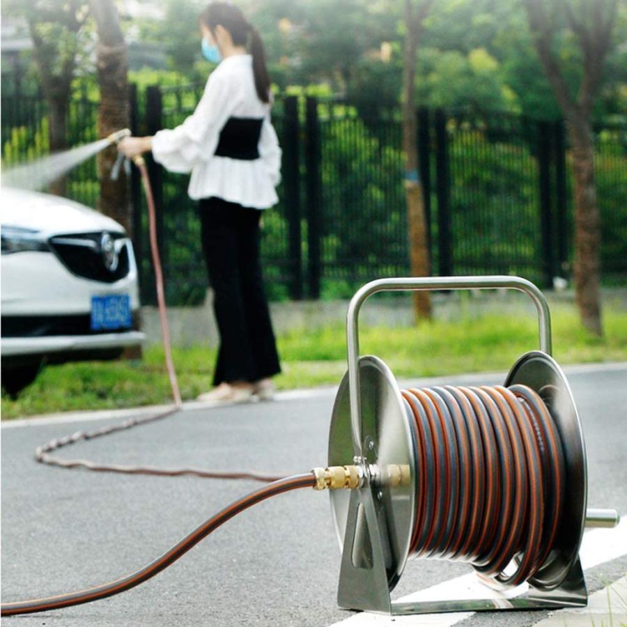 ホースリール Hose Reels 10m 15m 20m 30m 40m 50m ステンレス鋼