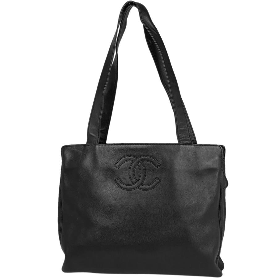 即納 最大半額 在庫一掃 シャネル Chanel ココマーク トートバッグ 肩掛け ショルダーバッグ Ccマーク トートバッグ レザー ブラック レディース 中古 バイセルオンライン Yahoo 店 通販 Yahoo ショッピング 最終値下 Gestion
