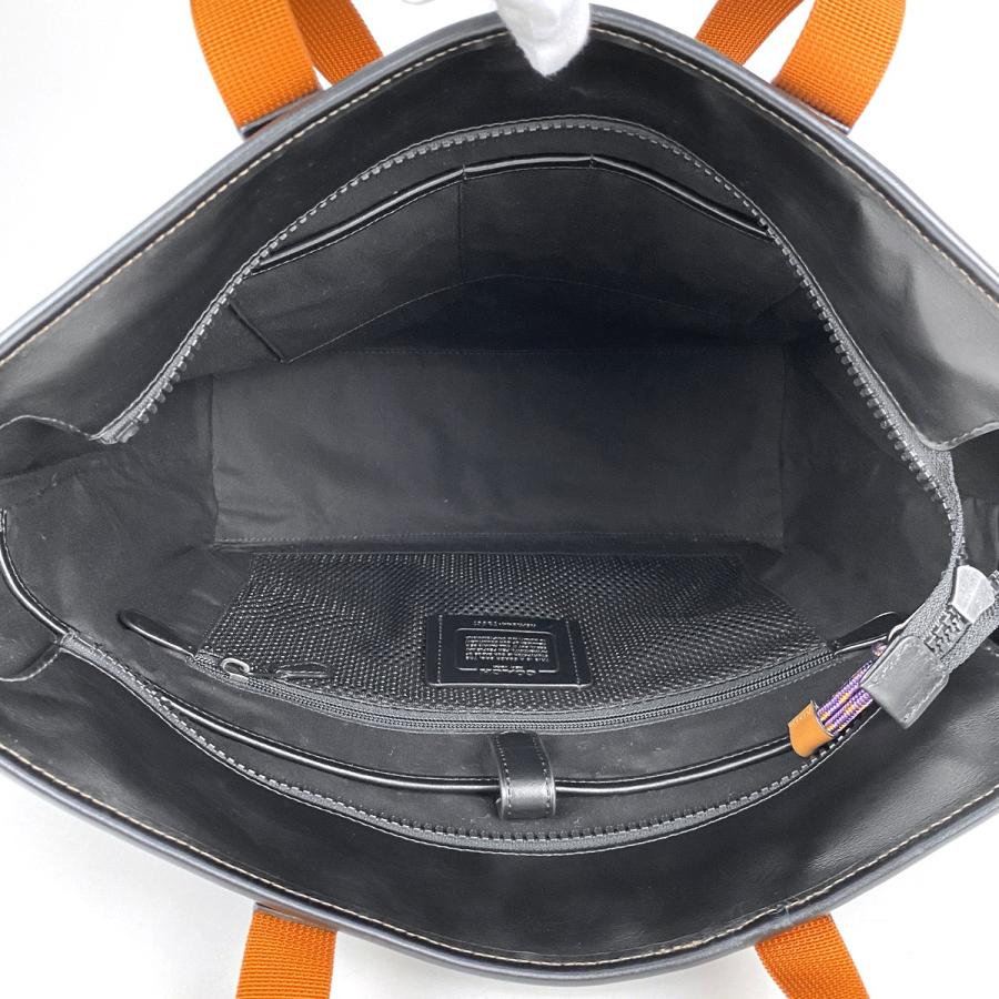 コーチ Coach シグネチャー アカデミー トートバッグ 手提げ ショルダーバッグ 肩掛け トートバッグ コーティングキャンバス ブラック メンズ 中古 バイセルオンライン Yahoo 店 通販 Yahoo ショッピング