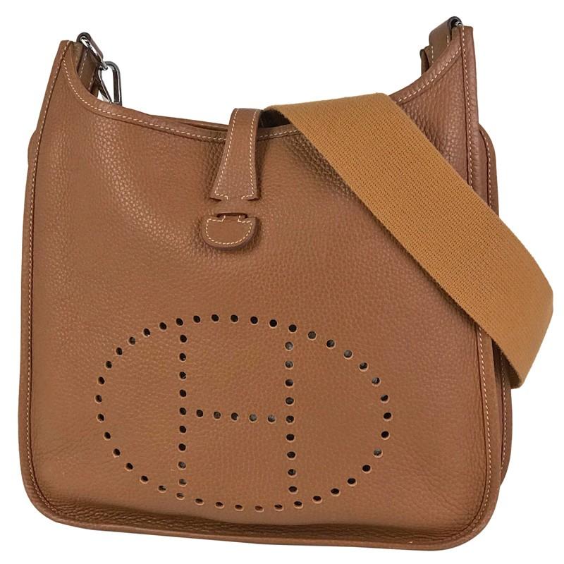 超目玉枠 Used 送料無料 Pb9 中古 メンズ レディース トゴ ショルダーバッグ Pm 2 エブリン Hermes エルメス バッグ