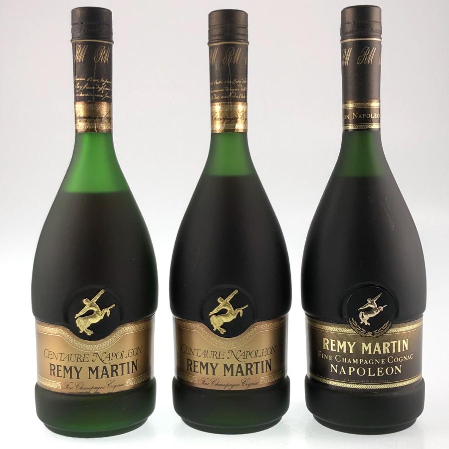 レミーマルタン Remy Martin セントーナポレオン ファインシャンパーニュ コニャック 3本 700ml ブランデー セット 古酒 バイセルオンライン Yahoo 店 通販 Yahoo ショッピング