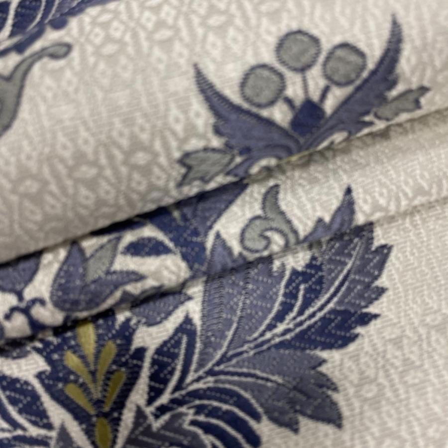 安い購入 名古屋帯 美品 名品 松葉仕立て 花瓶 草花 唐織 灰白 正絹 バイセルオンライン Yahoo 店 通販 Yahoo ショッピング Monicagalli Com