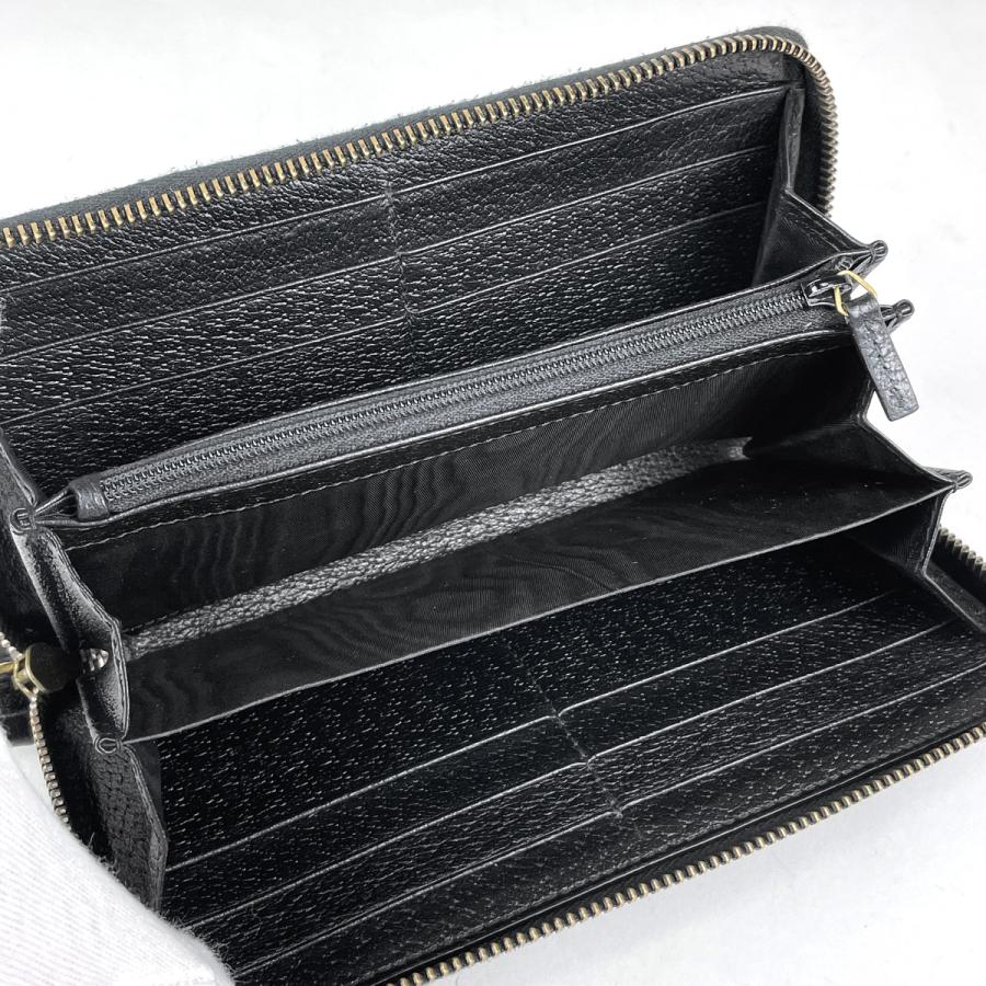 グッチ Gucci アニマリエ ビー ジップアラウンド ウォレット 札入れ 小銭入れ 蜂 ラウンドファスナー 長財布 レザー ブラック メンズ 中古 バイセルオンライン Yahoo 店 通販 Yahoo ショッピング