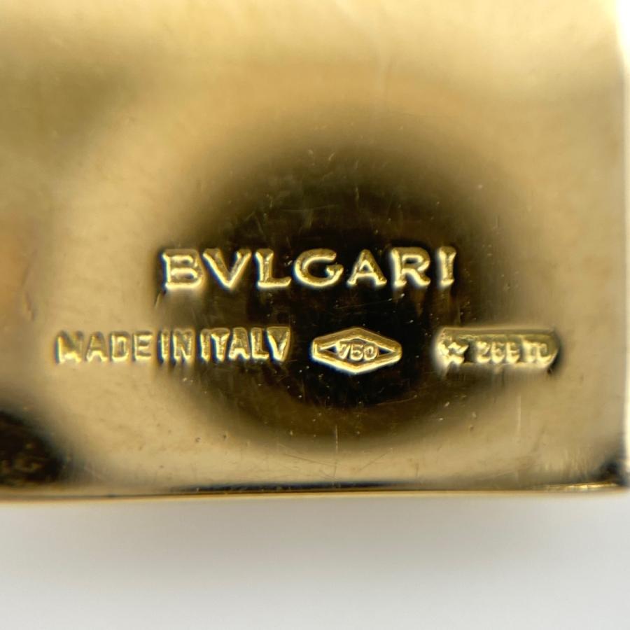 ブルガリ BVLGARI インゴット ペンダントトップ K18 イエローゴールド ペンダントトップ YG ペンダントヘッド チャーム ブルガリ