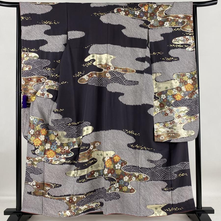 プレゼント対象商品 振袖 美品 逸品 桜 霞 絞り 金糸 灰紫 袷 身丈156cm 裄丈64cm M 正絹 中古 バイセルオンライン Yahoo 店 通販 Yahoo ショッピング 国内正規品 Jsanalytikal Com
