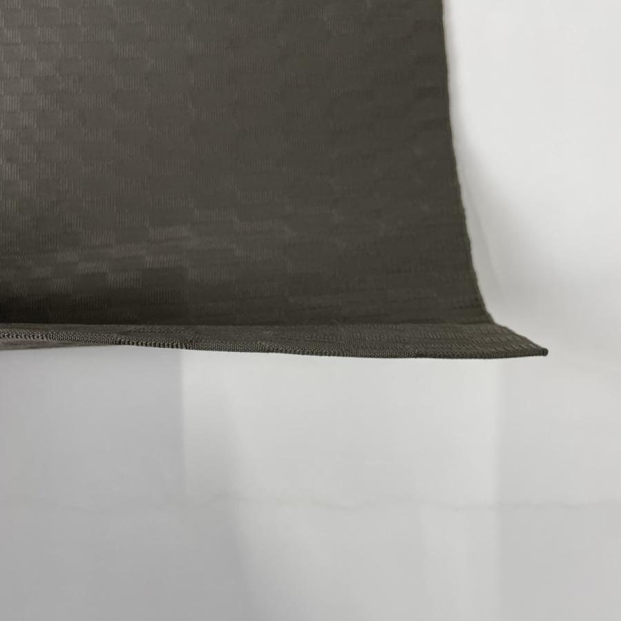 安いそれに目立つ 名古屋帯 美品 名品 松葉仕立て 幾何学 深緑 正絹 中古 アウトレット New Mantorose Com Sa
