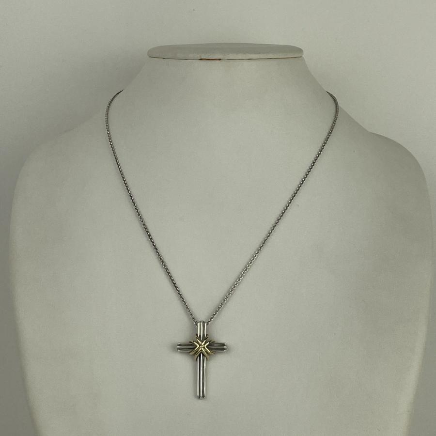 格安販売中 50cm シルバー925 ネックレス 十字架 クロス ティファニー 希少 ティファニー