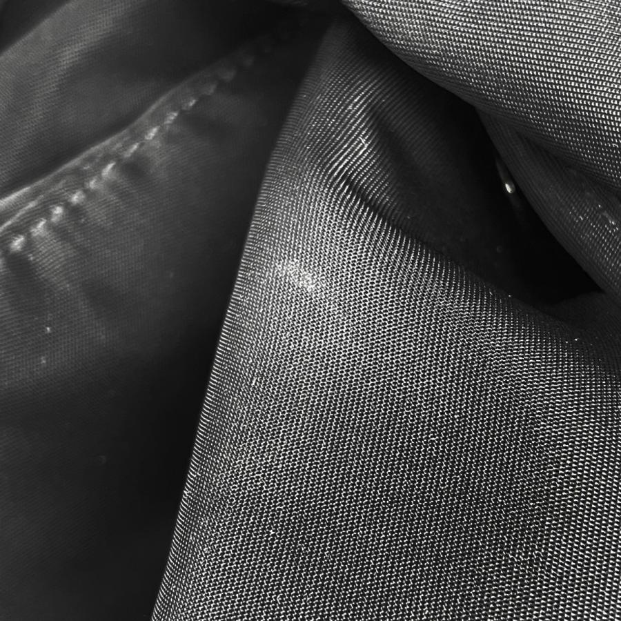 日本製 テスートナイロン リュック バックパック デイパック リュックサック ロゴプレート Prada プラダ 送料無料 Used ネロ ブラック 中古 レディース 1bz811 バッグ