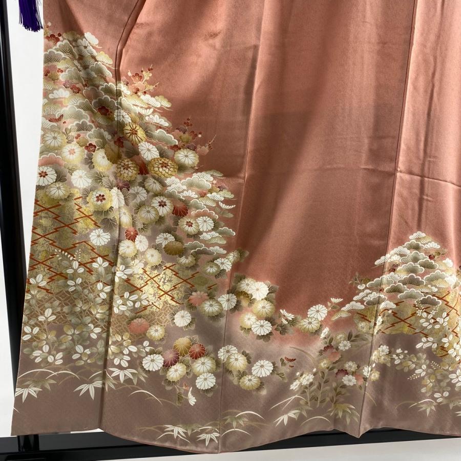 訪問着 秀品 69cm 172cm L ピンク 中古 松竹梅 正絹 芝 袷 金彩 金糸 公式ショップ 松竹梅 訪問着 秀品 69cm 172cm L ピンク 中古 松竹梅 正絹 芝 袷 金彩 金糸 公式ショップ 松竹梅
